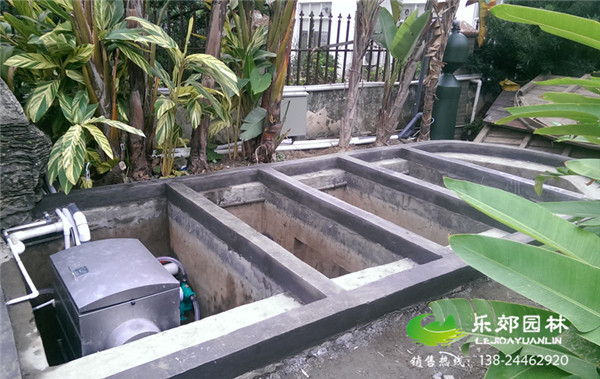 庭院魚(yú)池過(guò)濾系統設計圖