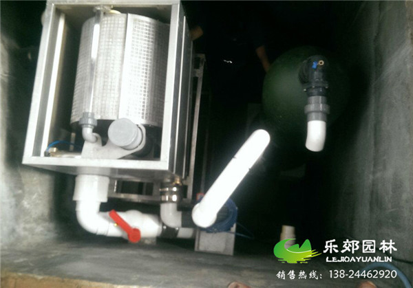 別墅魚(yú)池過(guò)濾系統使用圖片