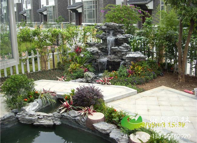 別墅花園設計實(shí)景圖