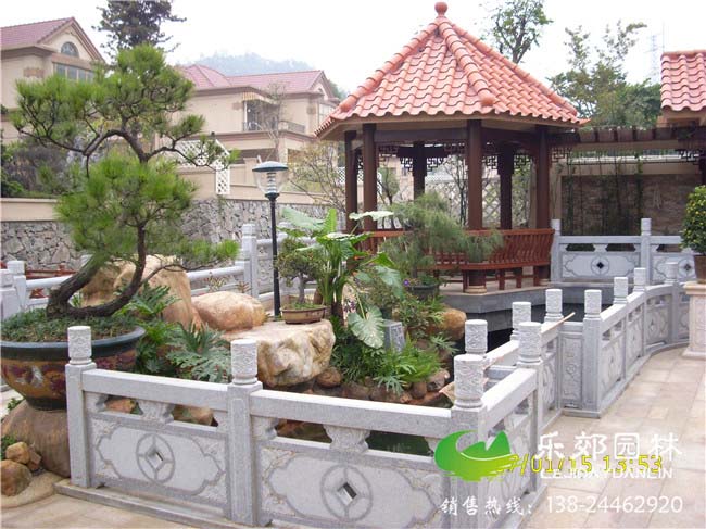 別墅庭院工程案例圖片