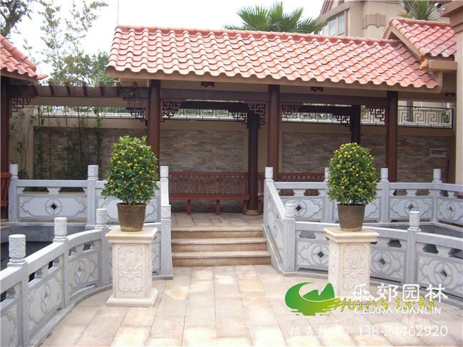 別墅庭院設計實(shí)景圖