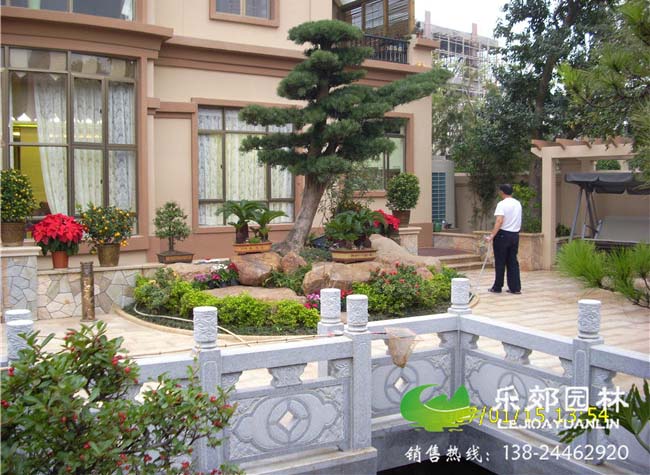 別墅花園庭院設計圖