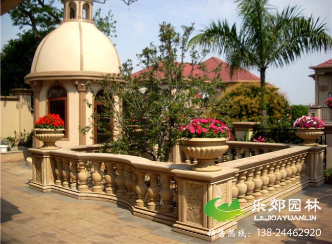 歐式別墅庭院設計圖