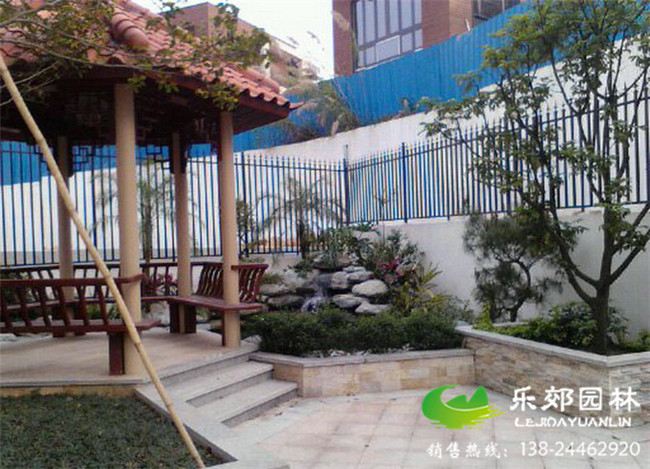 別墅花園工程案例圖片