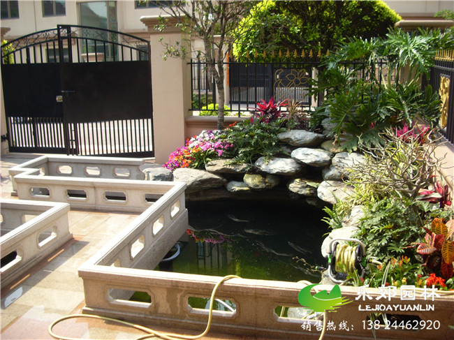 私家別墅花園景觀(guān)實(shí)景圖