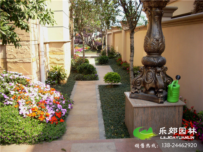 別墅私家花園景觀(guān)實(shí)景圖