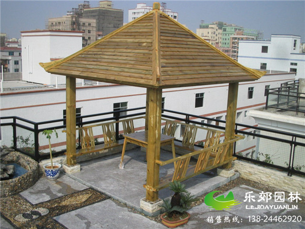 樓頂花園設計實(shí)景圖