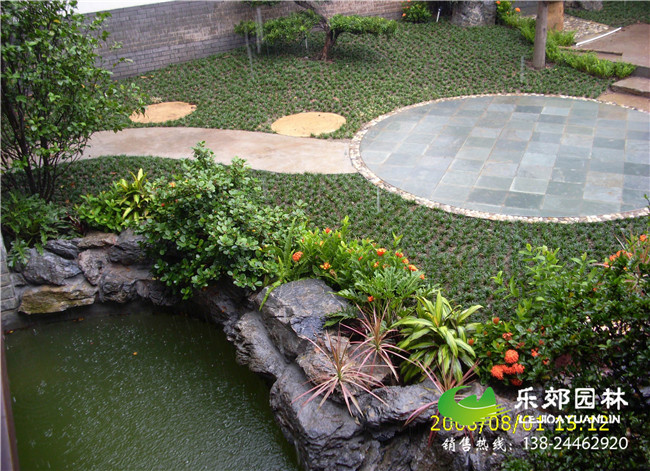 中式庭院景觀(guān)設計圖