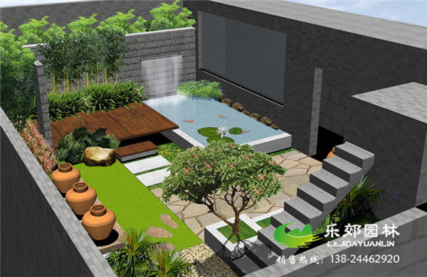 小庭院設計效果圖