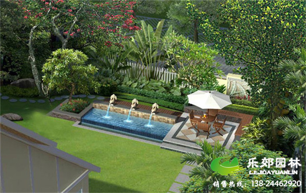 庭院景觀(guān)設計效果圖