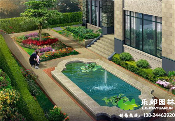 一樓庭院設計效果圖