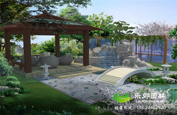 現代庭院景觀(guān)設計效果圖