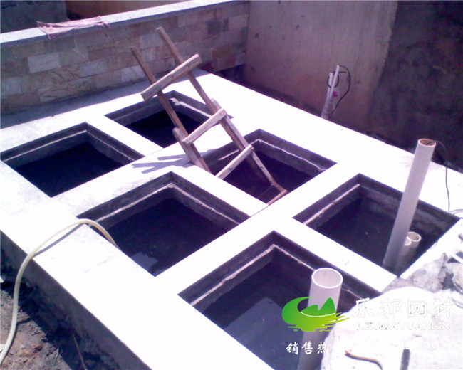 別墅魚(yú)池過(guò)濾系統圖片