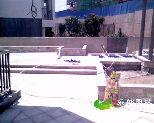 別墅景觀(guān)設計施工圖片