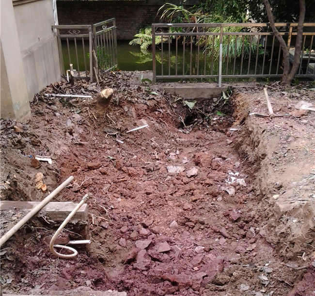 挖魚(yú)池圖片