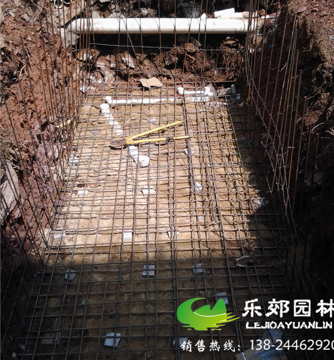 庭院魚(yú)池建造圖片2