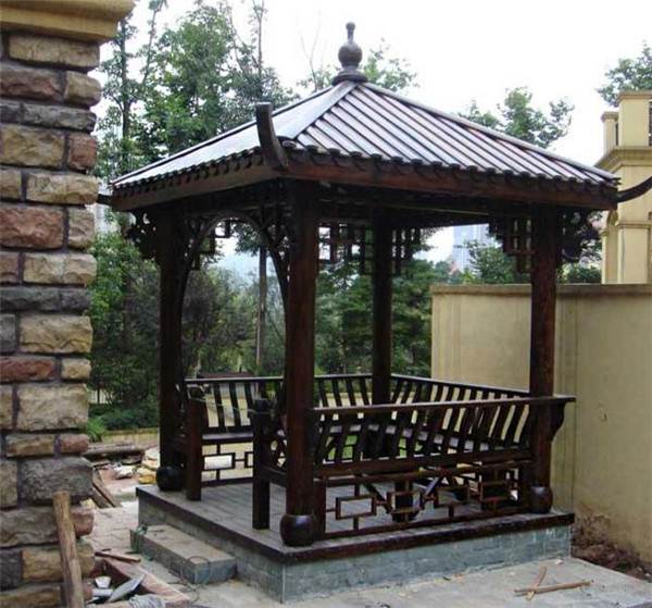 庭院防腐木亭子圖片3