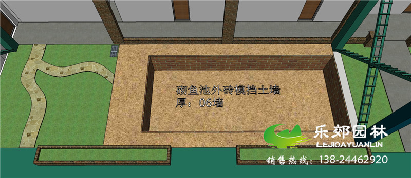 錦鯉魚(yú)池建造與設計圖2
