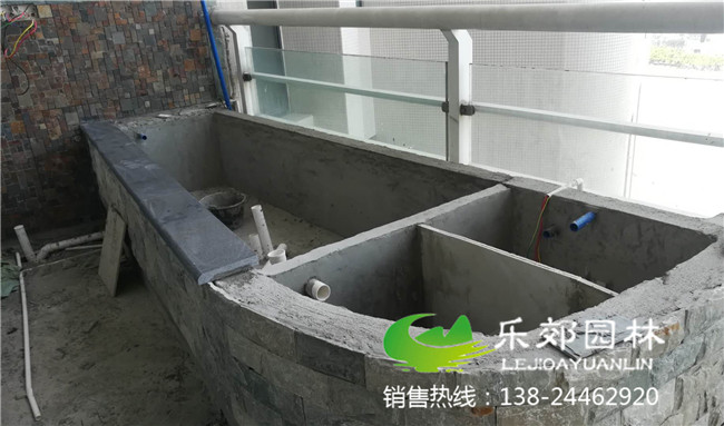 陽(yáng)臺5平方小魚(yú)池建造步驟7圖片