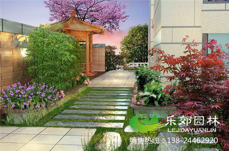 庭院景觀(guān)設計效果圖片4