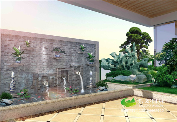 私家庭院景觀(guān)設計效果圖4