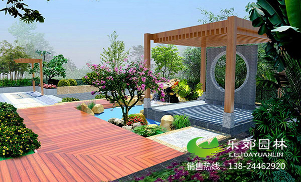 別墅庭院景觀(guān)設計圖