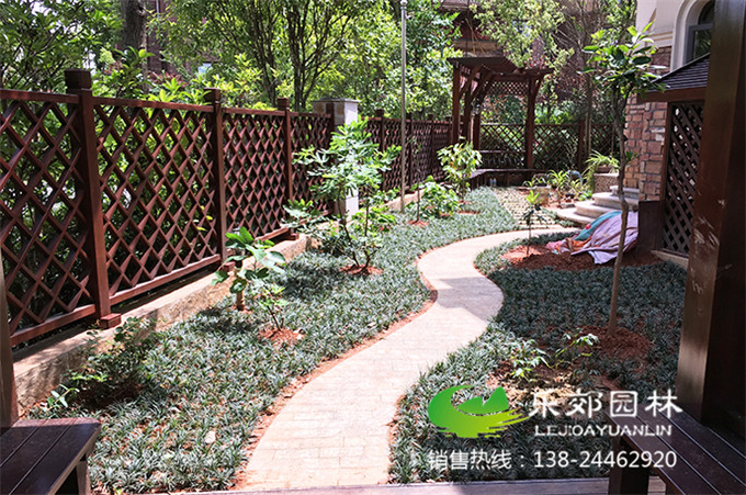 庭院防腐木景觀(guān)設計實(shí)景圖