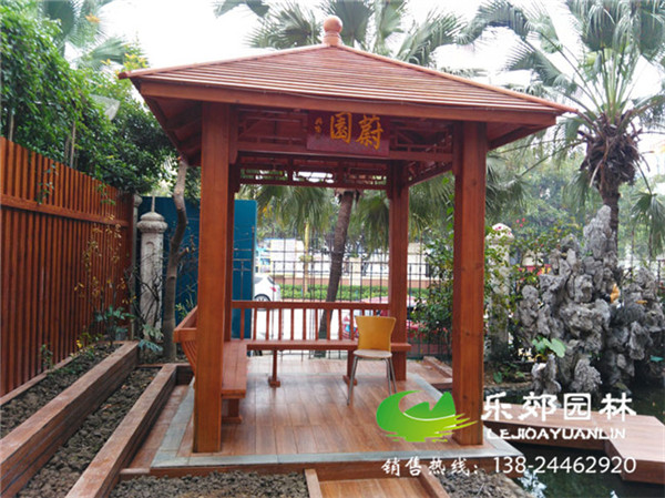 庭院防腐木亭子樣式圖片6