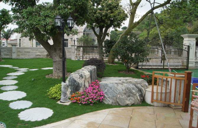 別墅庭院園路設計樣式3圖片