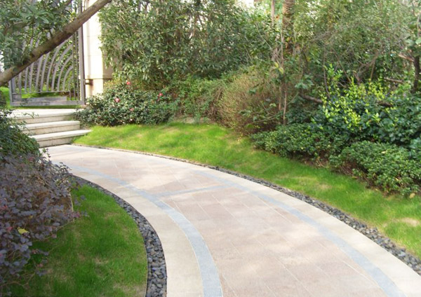 別墅庭院園路設計樣式4圖片