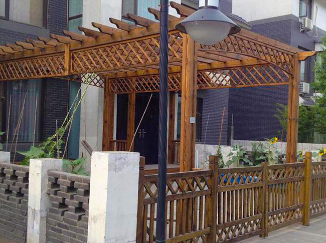 庭院花架設計樣式2圖片