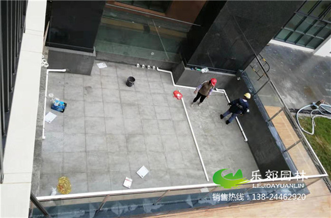 云浮市醫院景觀(guān)魚(yú)池改造圖片3