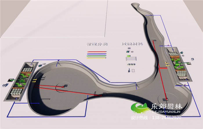 大型景觀(guān)魚(yú)池過(guò)濾系統設計圖2