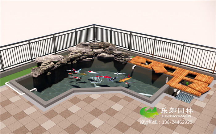 錦鯉魚(yú)池過(guò)濾池系統設計樣式8