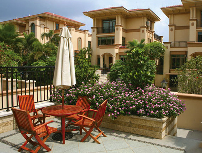 廣州別墅庭院景觀(guān)設計圖片3