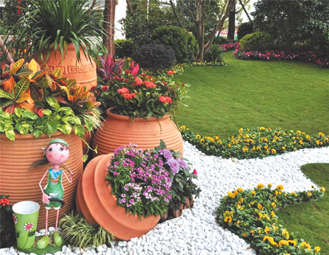 歐式庭院設計效果圖