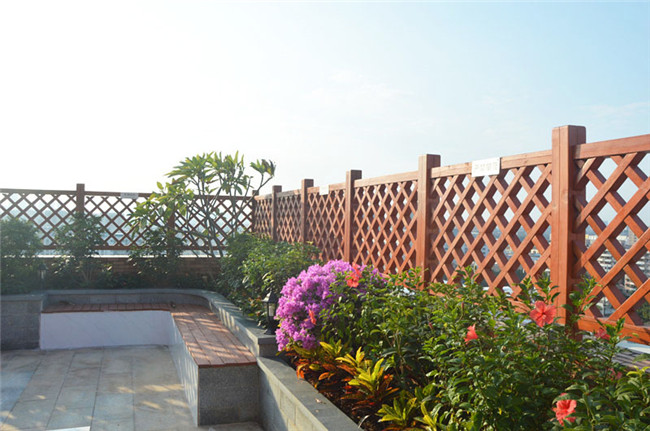 廣州市番禺區別墅樓頂花園裝修效果圖5